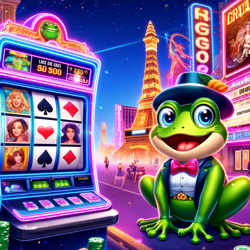 Elvis Frog in Vegas Royale